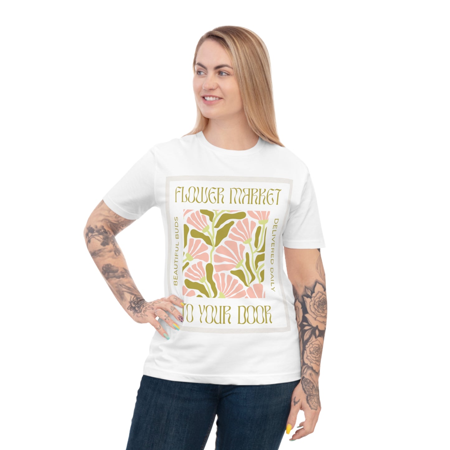 Flower Market Tee